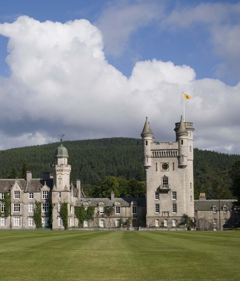 Balmoral Castle view from front